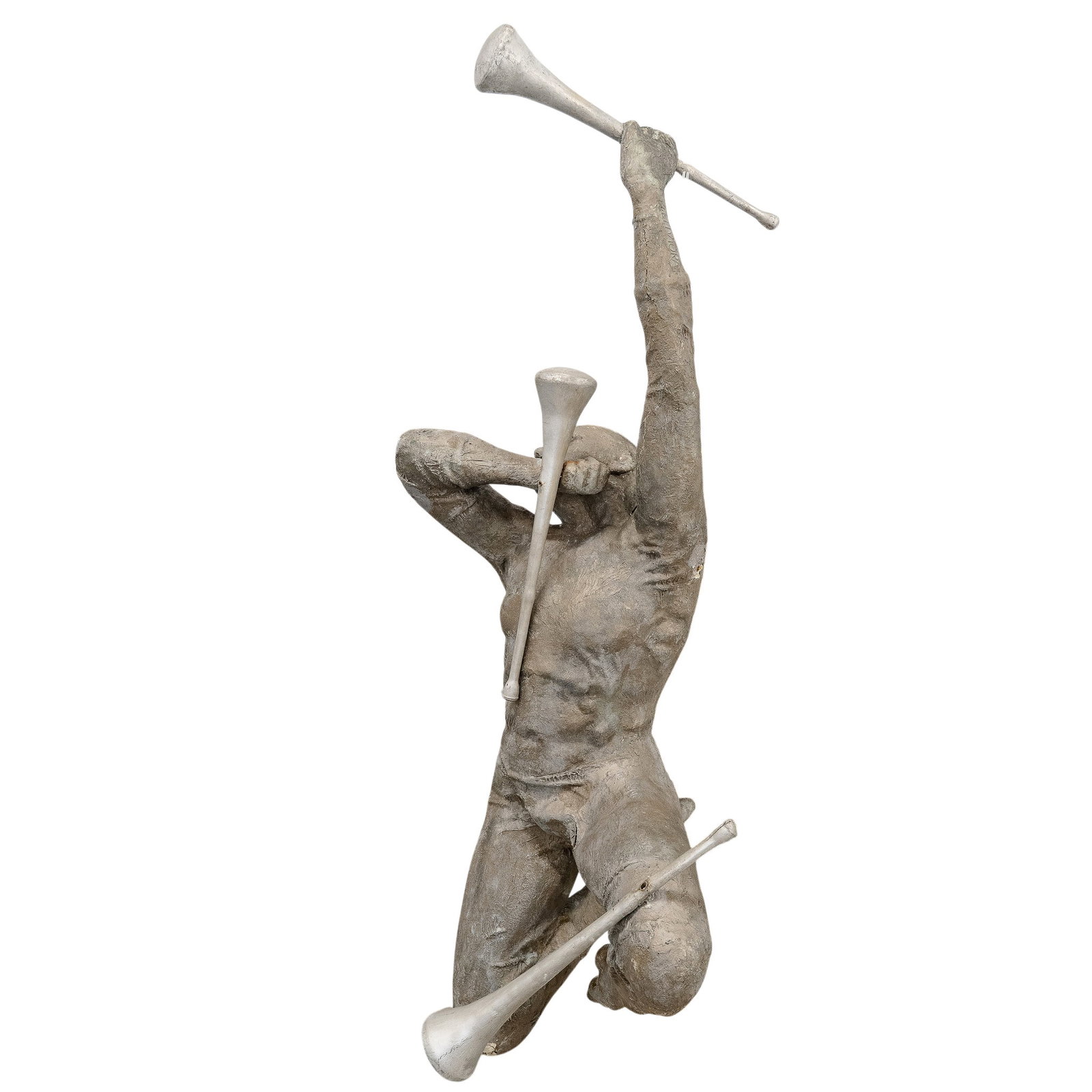 Jerzy Kedziora (Polish, b. 1947) Juggler Paper Mache Sculpture (1 of 6)