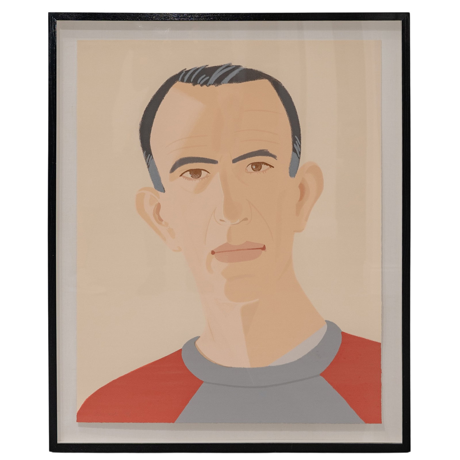 Alex Katz (American, b. 1927) "Sweatshirt II" Silkscreen (1 of 4)