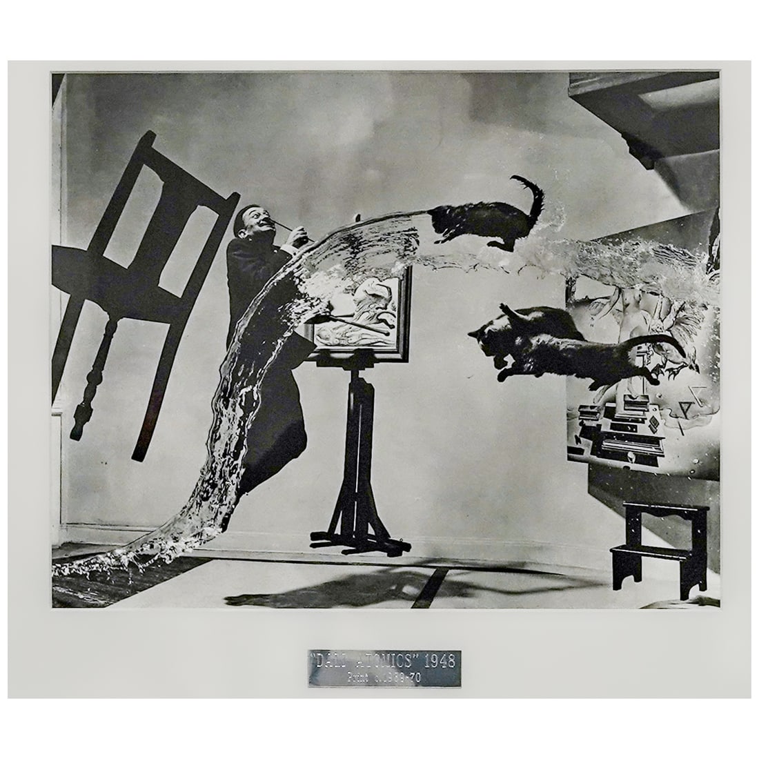 Phillipe Halsman & Salvador Dali "Dali Atomicus" Gelatin Silver Print (1 of 9)