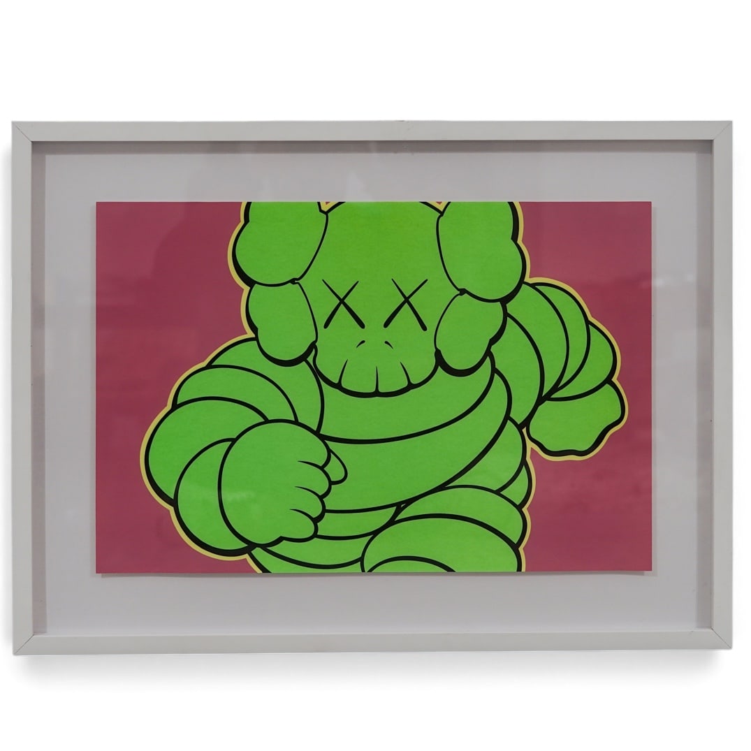 KAWS 2003 Green Running Chum Screenprint (1 of 6)