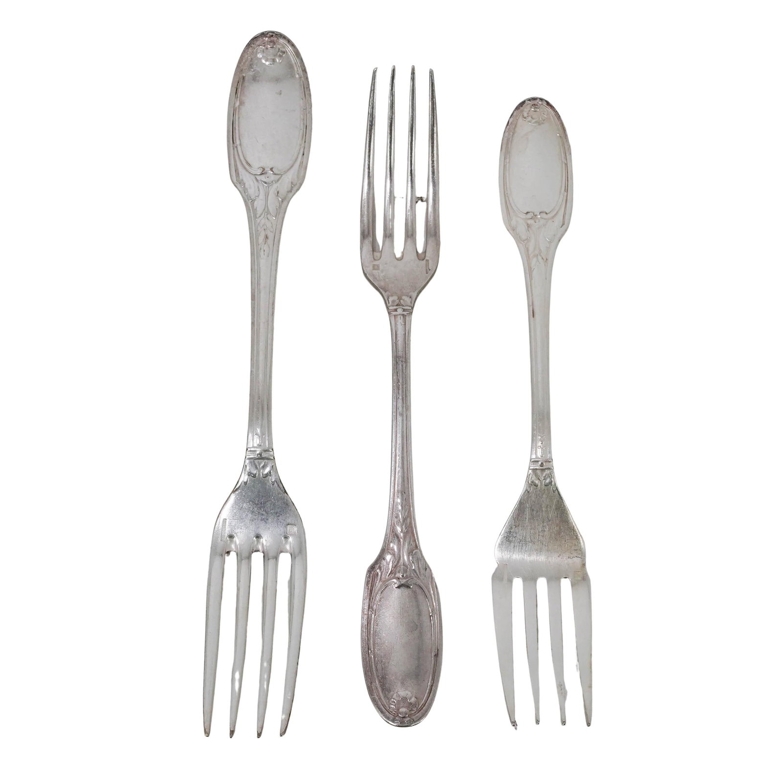 (190 pcs) Christofle Silver Plated Flatware Set - 7