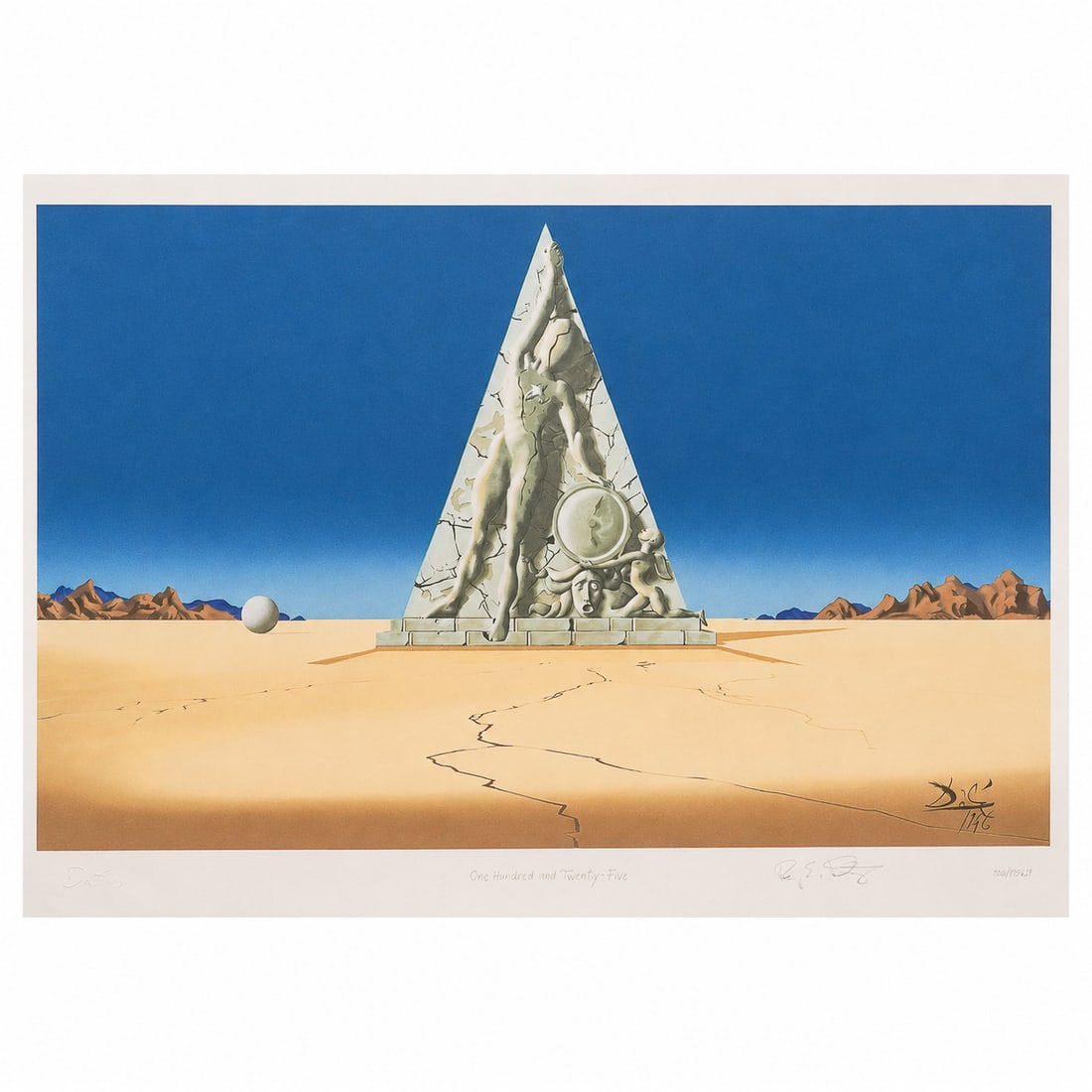 Salvador Dali (Spanish, 1904-1989) "Destino #12" Serigraph (1 of 12)
