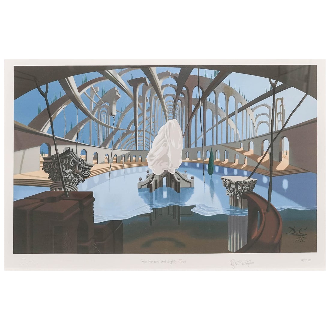 Salvador Dali (Spanish, 1904-1989) "Destino #283" Serigraph (1 of 13)