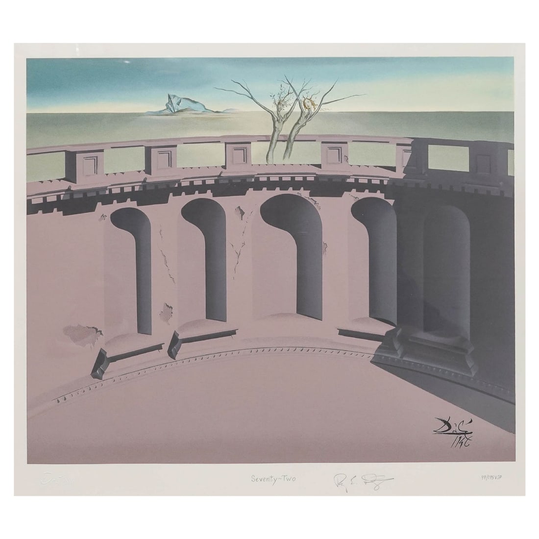 Salvador Dali (Spanish, 1904-1989) "Destino #72" Serigraph (1 of 10)