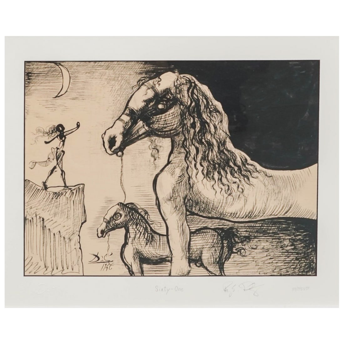 Salvador Dali (Spanish, 1904-1989) "Destino #61" Serigraph (1 of 14)
