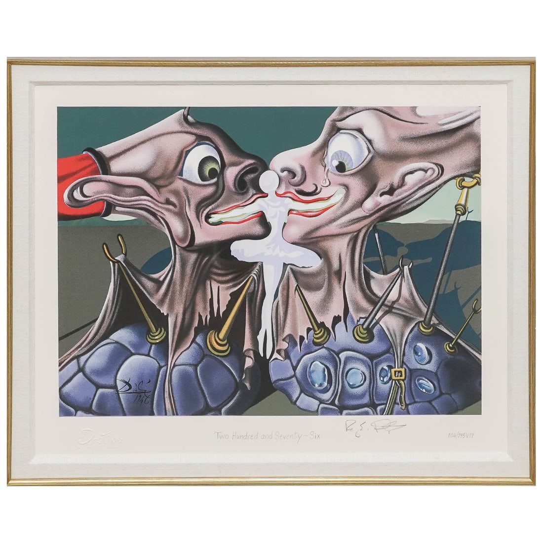 Salvador Dali (Spanish, 1904-1989) "Destino #276" Serigraph (1 of 11)