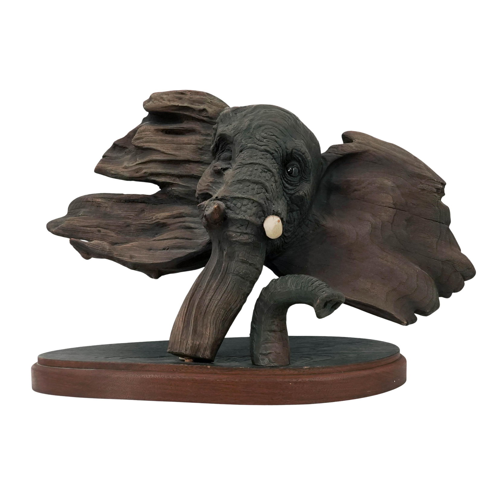 Rick Cain (American b. 1953) "The Elder" Elephant Sculpture (1 of 8)