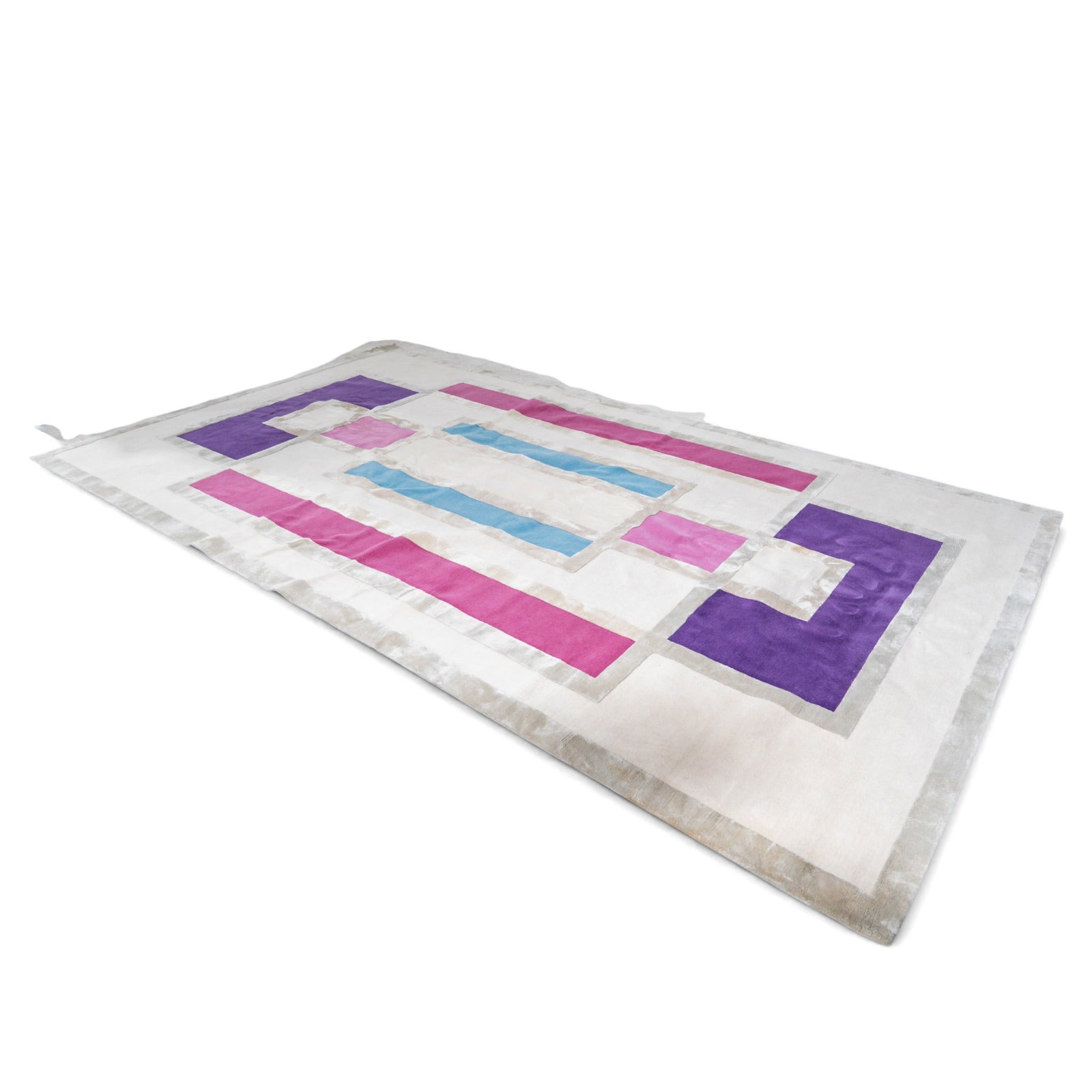 Attributed Paul Smith Geometric Wool Rug - 3