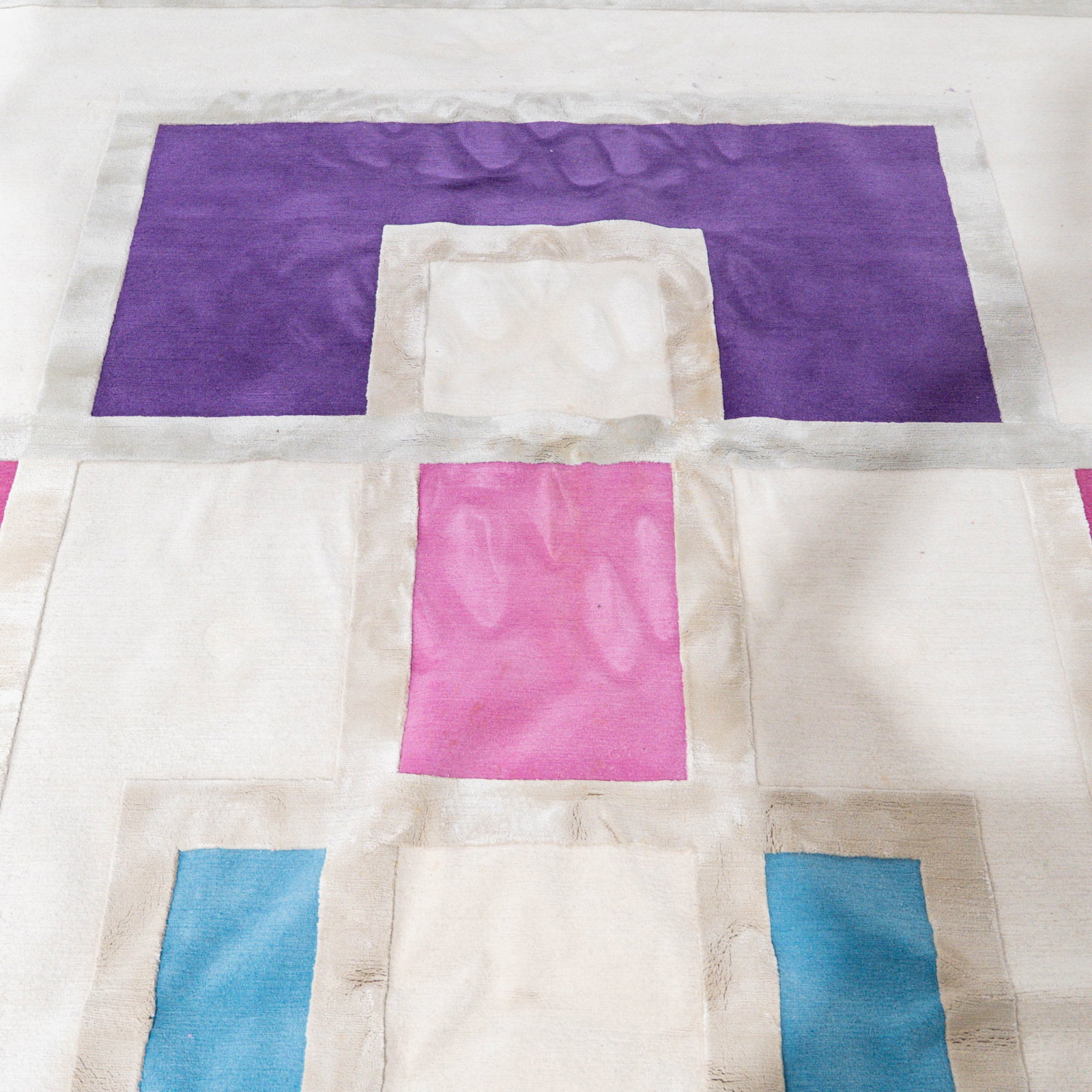 Attributed Paul Smith Geometric Wool Rug - 4
