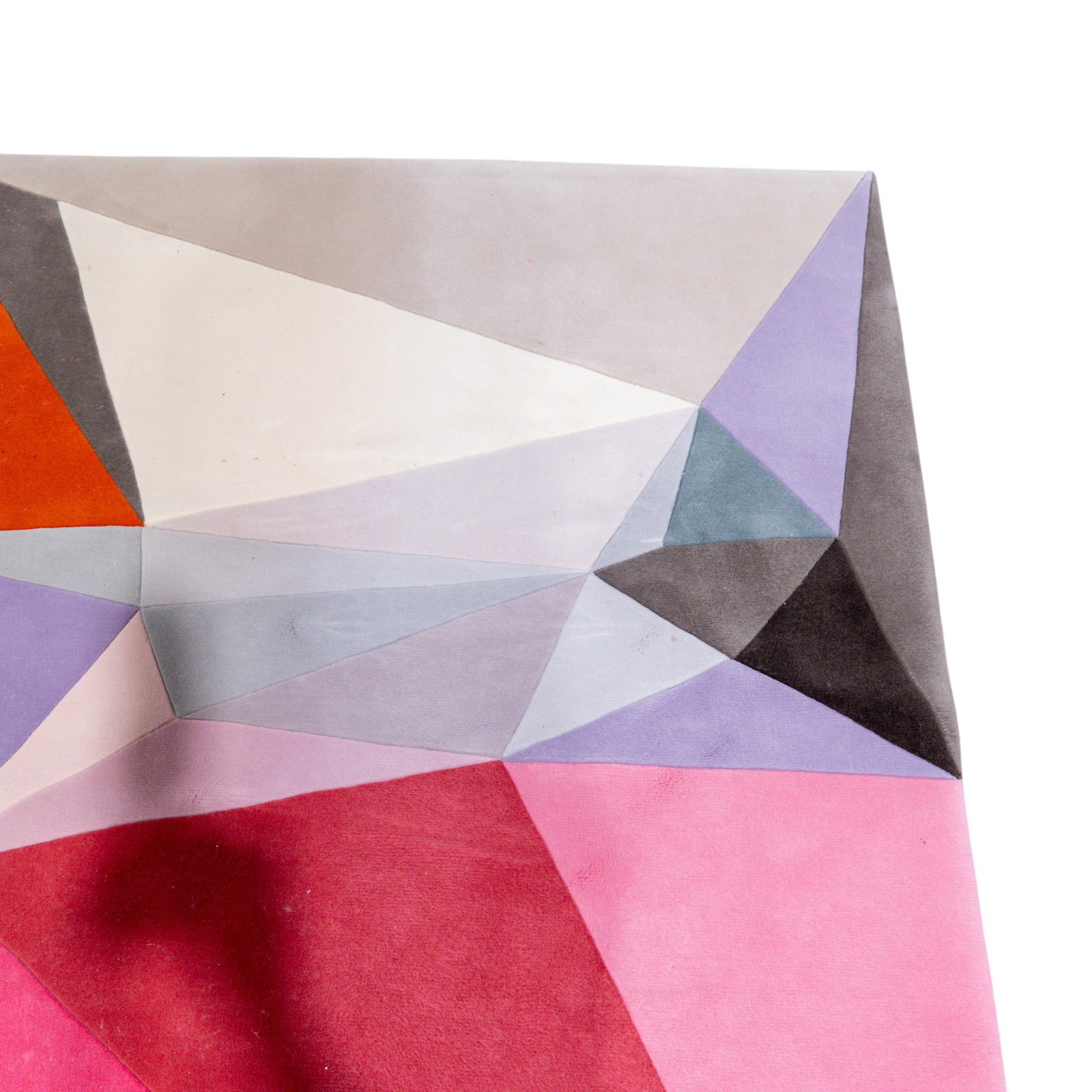 Attributed Paul Smith Designer Geometric Shape Split Rug - 4