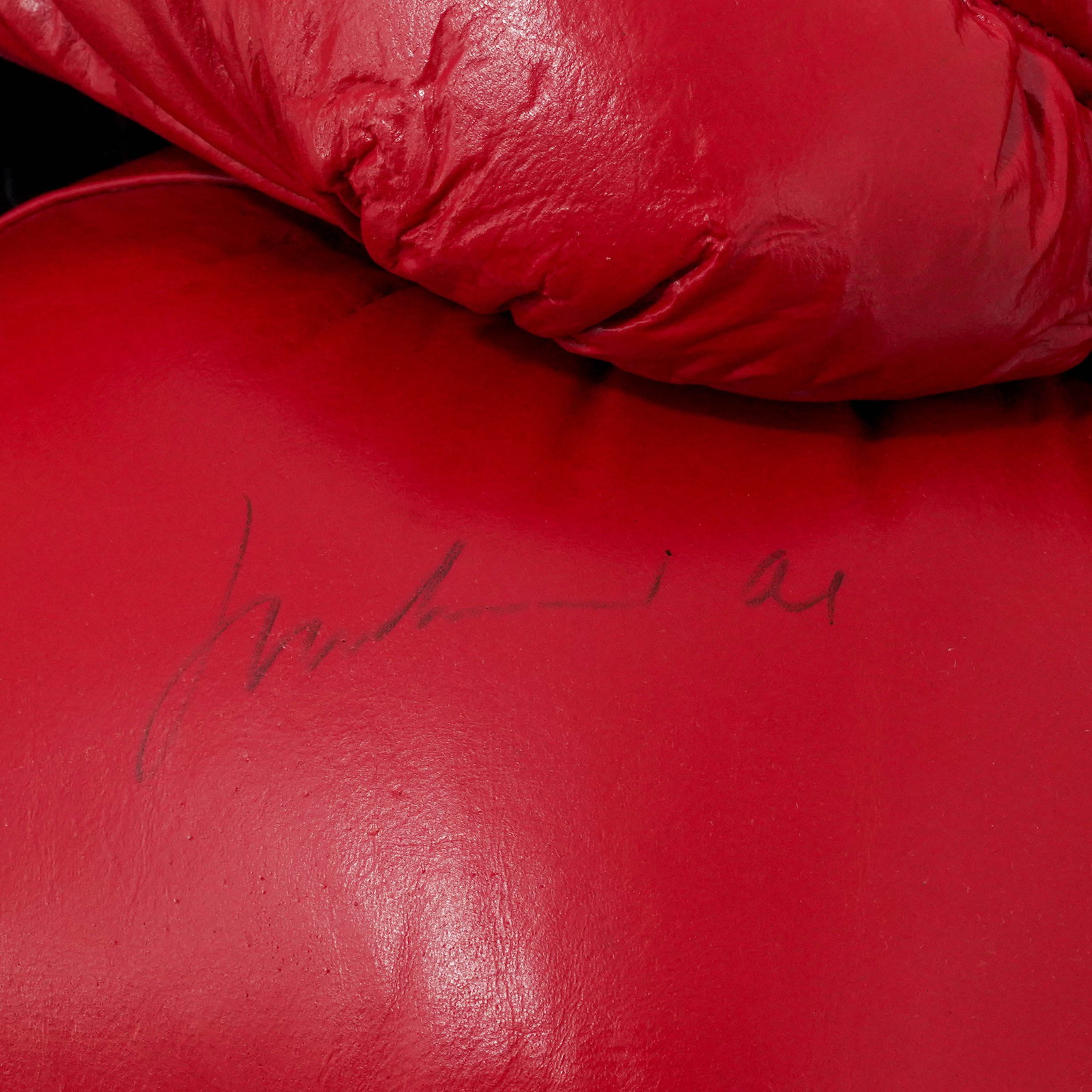 (2 pc) Muhammad Ali Everlast Signed Boxing Gloves & Poster - 4