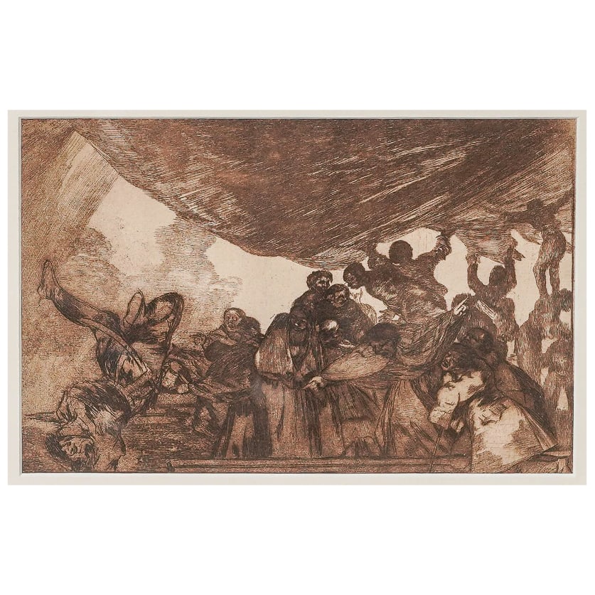 Francisco de Goya (Spaniard, 1746-1828) Etching (1 of 10)