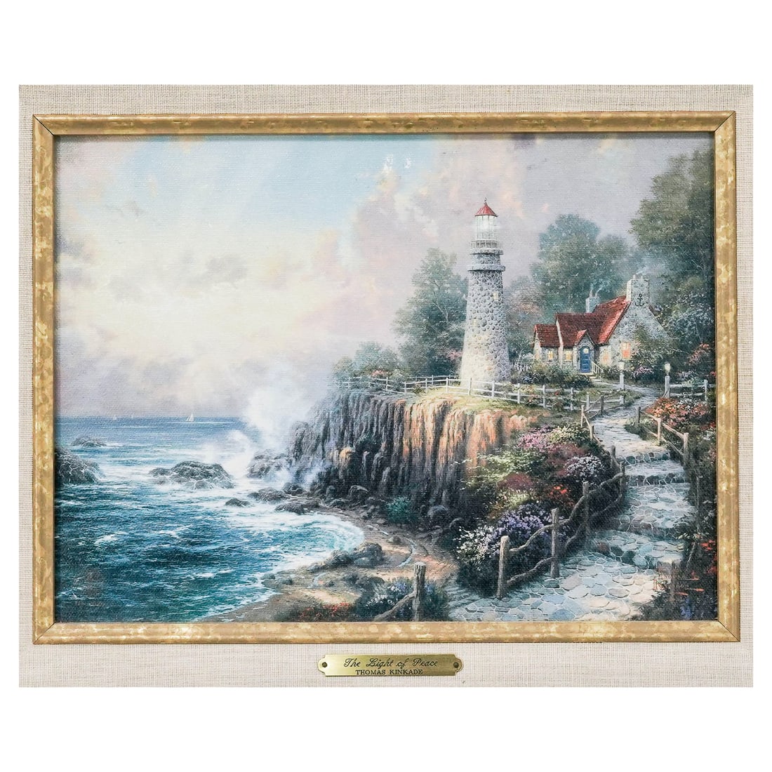 Thomas Kinkade "The Light of Peace" Giclee (1 of 9)