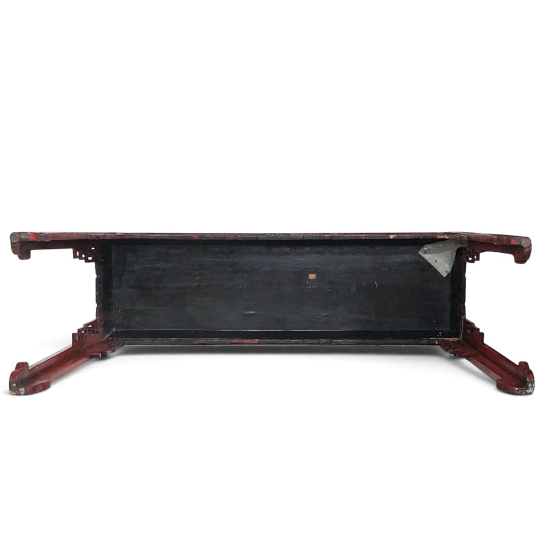 Chinese Red Lacquer Altar Table - 4