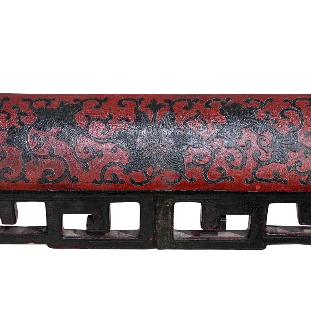 Chinese Red Lacquer Altar Table - 6
