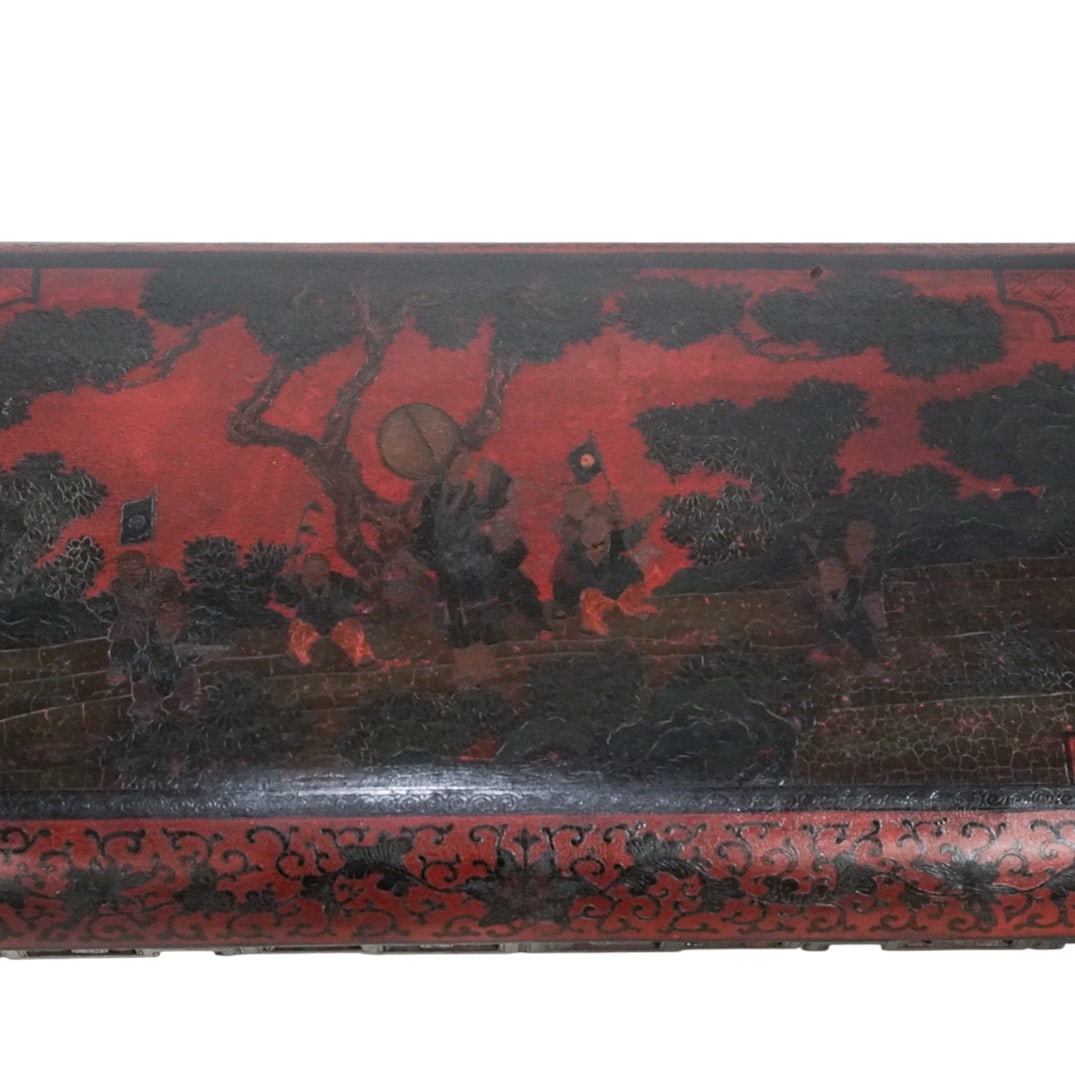 Chinese Red Lacquer Altar Table - 7