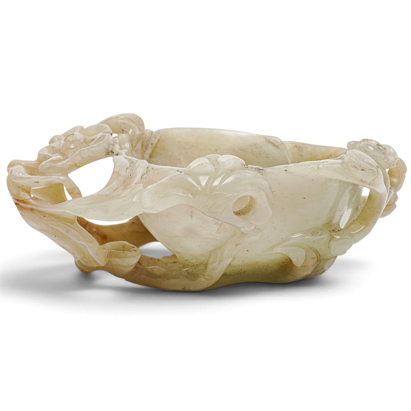 Chinese Ming Jade Libation Cup - 8