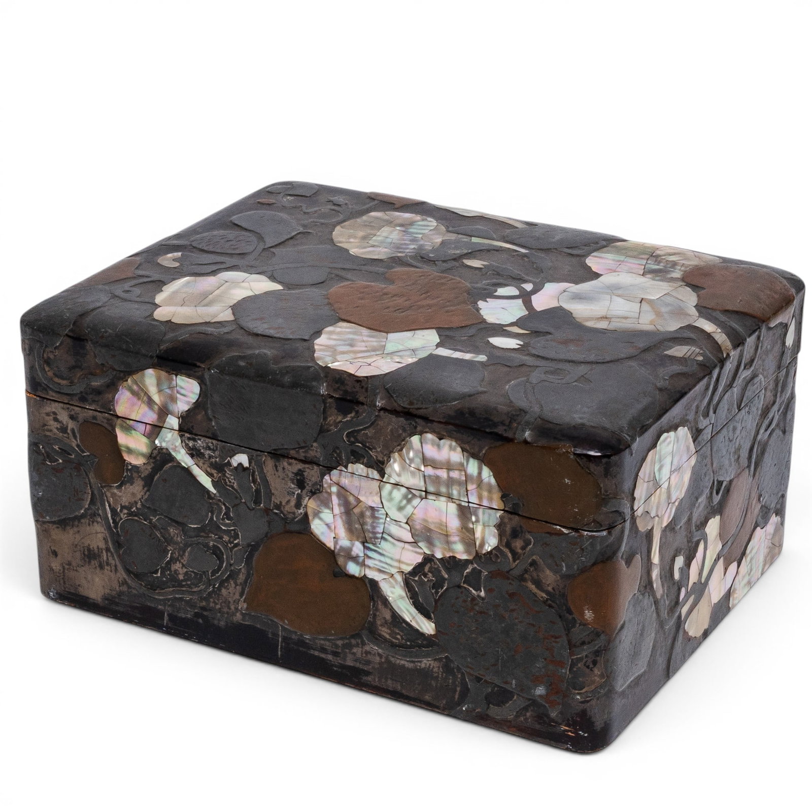 Edo Period Japanese Lacquered Rimpa School Box (1 of 14)