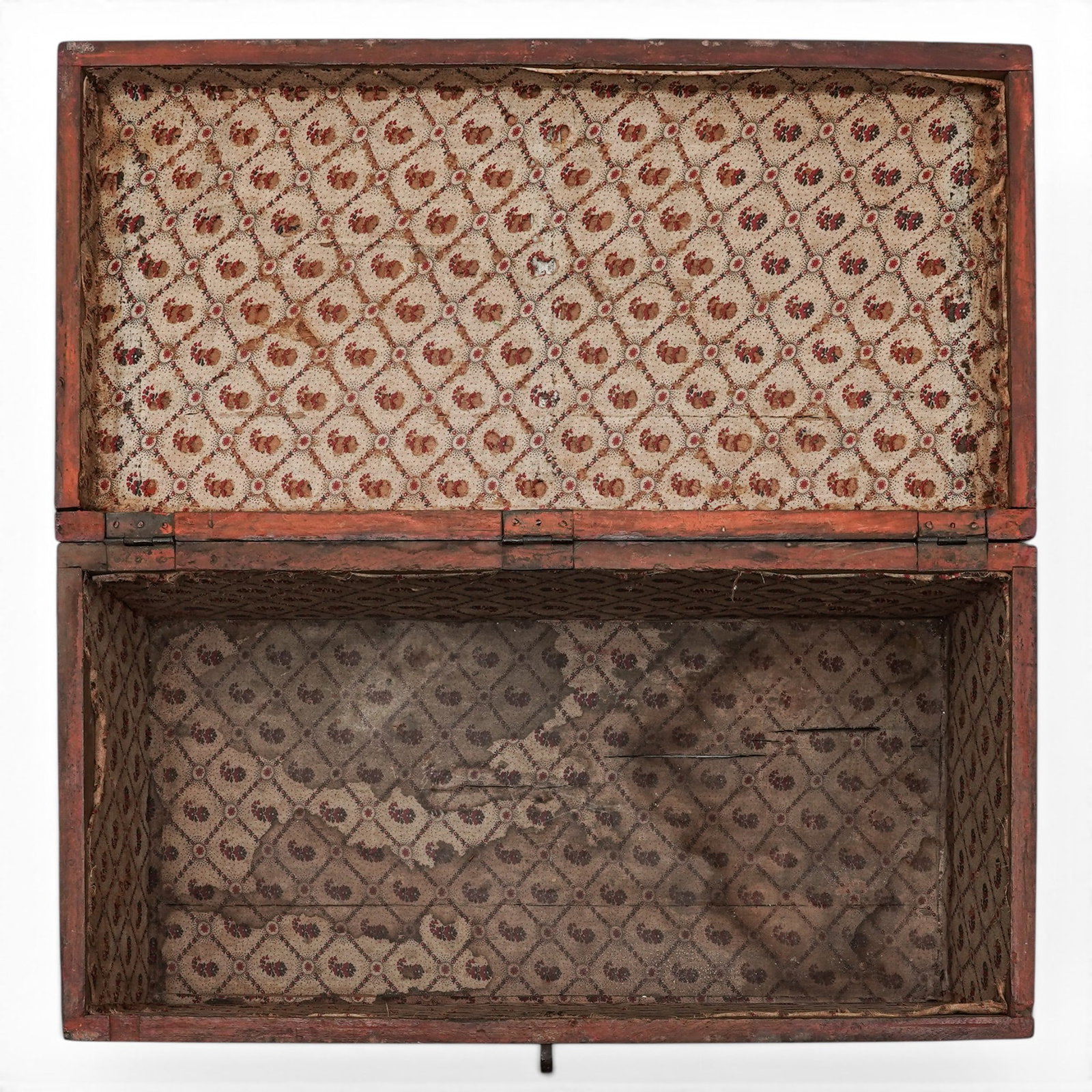 Lacquered Indian Rectangular Wood Box - 15