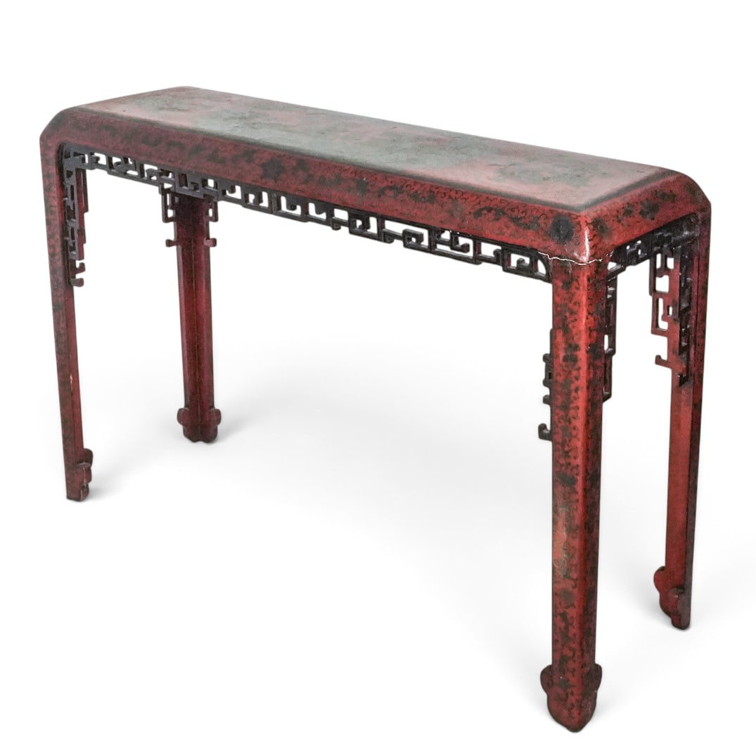 Chinese Red Lacquer Altar Table (1 of 10)