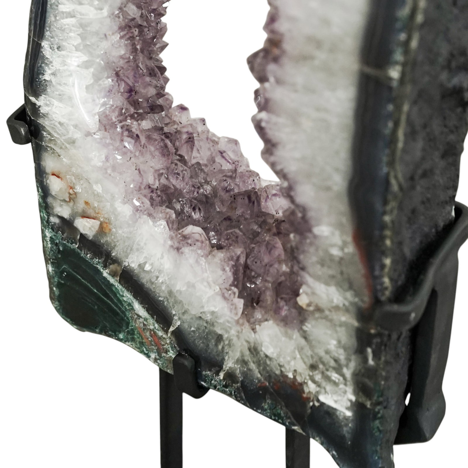 Amethyst Rectangular Portal Cathedral Geode with Stand - 3