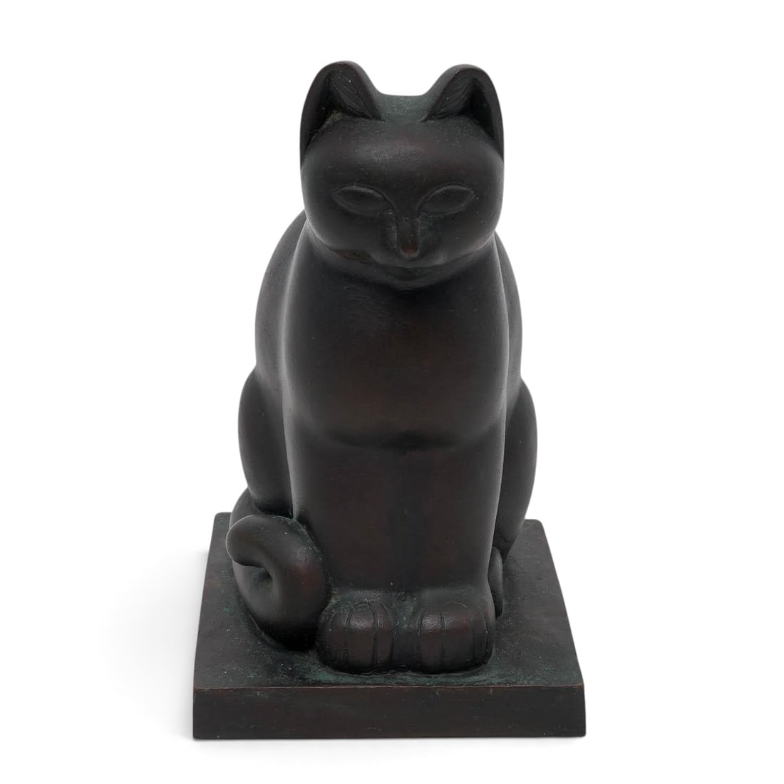 Paul Fiene (Germany, 1899- 1949) "Siamese Cat" Bronze Sculpture (1 of 5)