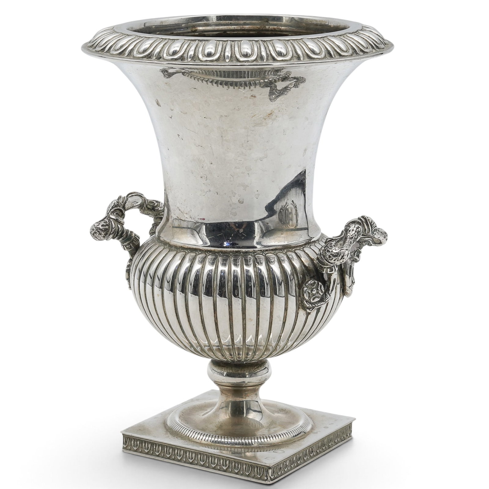 Large Italian 800 Silver Neoclassical Urn (1 of 10)