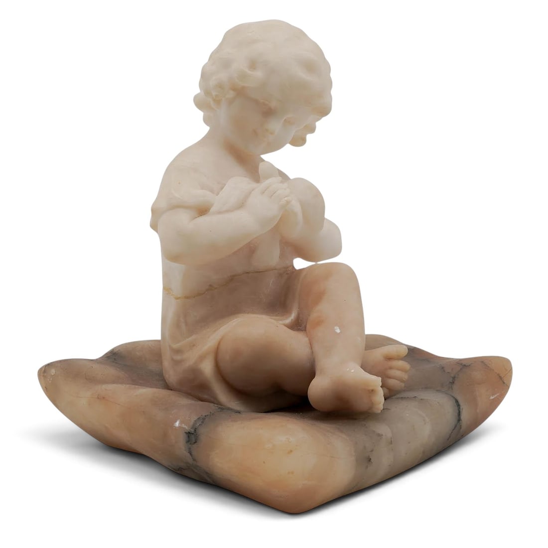 Antique Italian Carved Alabaster Sculpture (1 of 9)