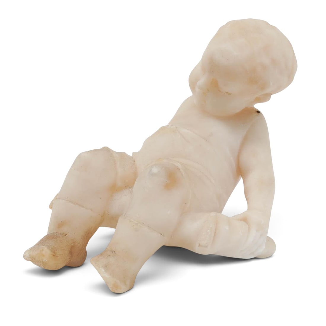 Antique Italian Carved Alabaster Child (1 of 9)