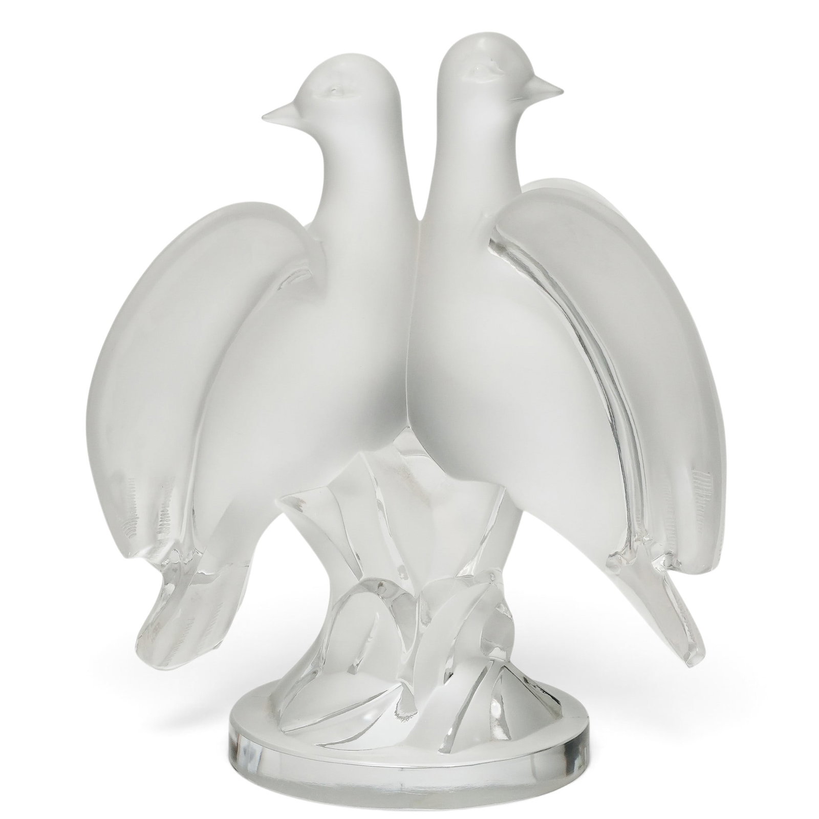 Lalique Crystal Ariane Doves Figurine (1 of 6)