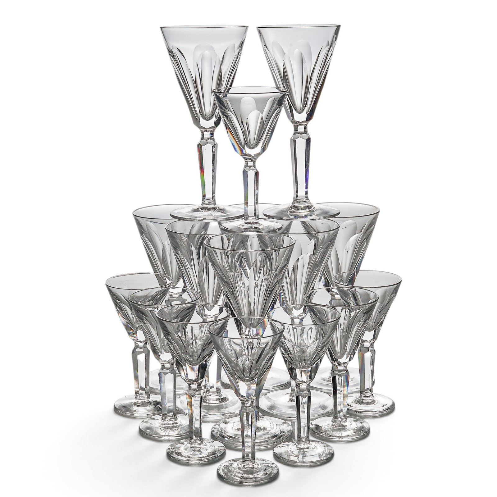 (16 pc) Waterford Crystal Sheila Sherry & Liqueur Glasses (1 of 8)