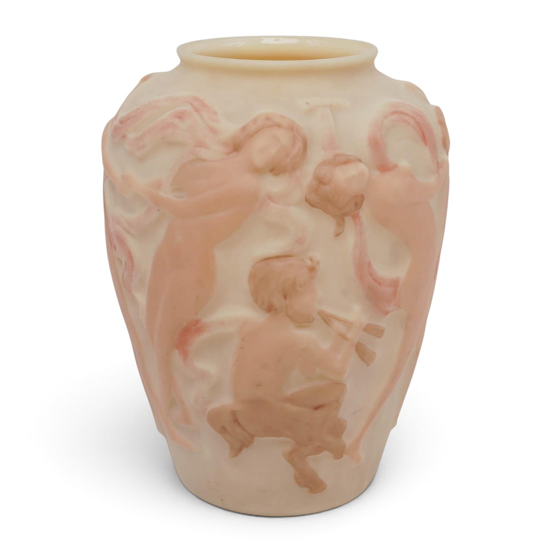 Art Deco "Martele" Dancing Nude Glass Vase (1 of 7)