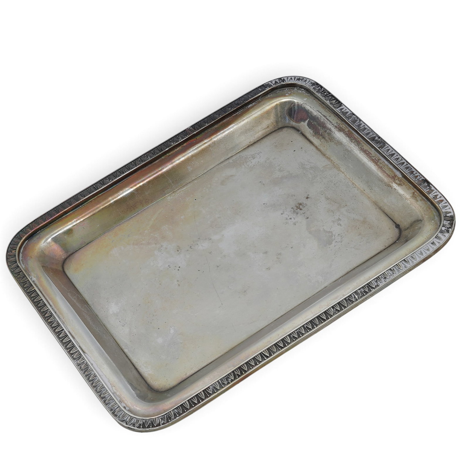 800 Silver Rectangular Card Tray (1 of 6)