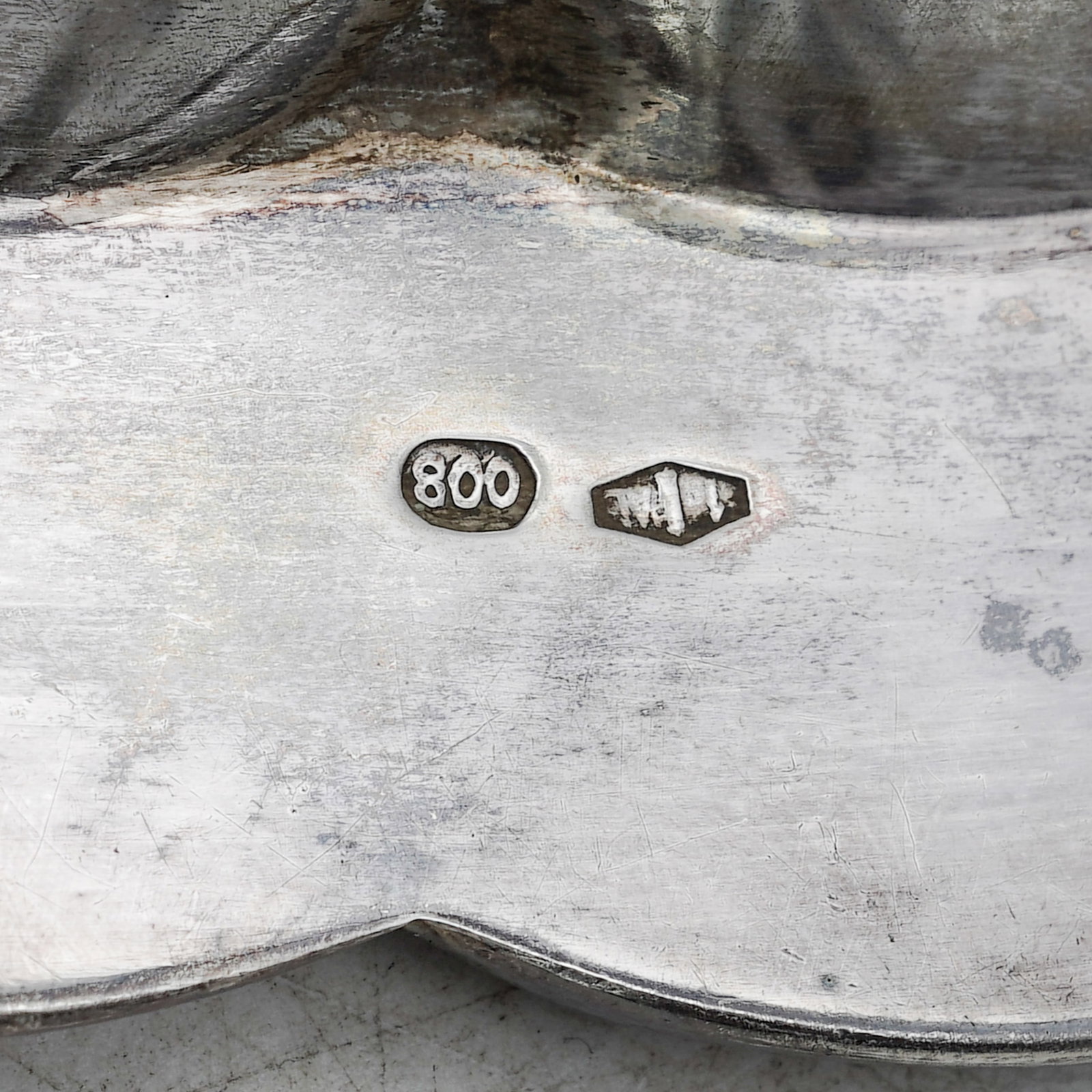 (14 Pc) Italian 800 Solid Silver Trays - 5