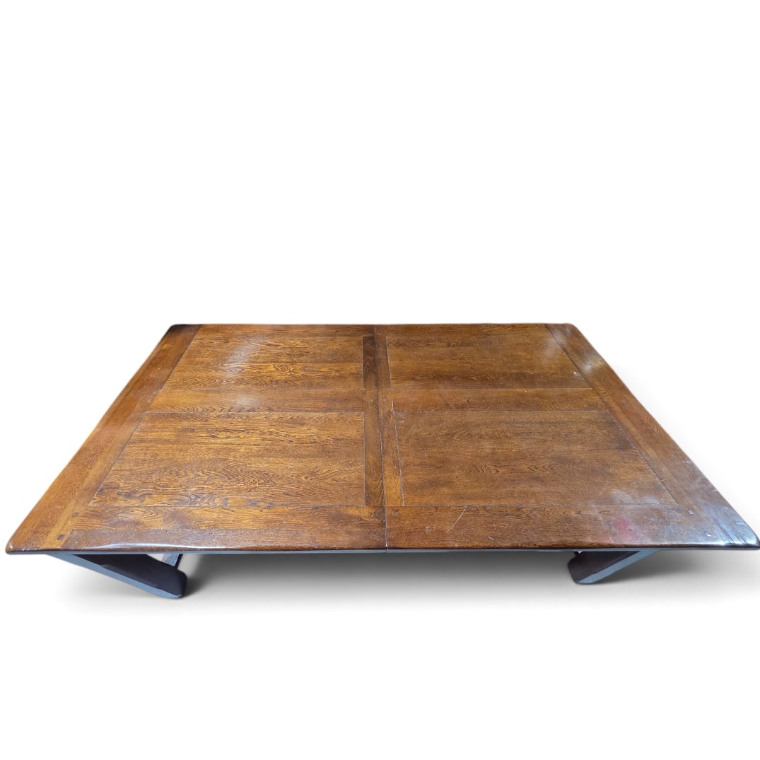 Pottery Barn Rustic Barn Wood Extendable Dining Table - 2