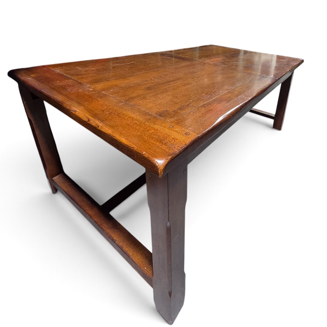 Pottery Barn Rustic Barn Wood Extendable Dining Table - 3