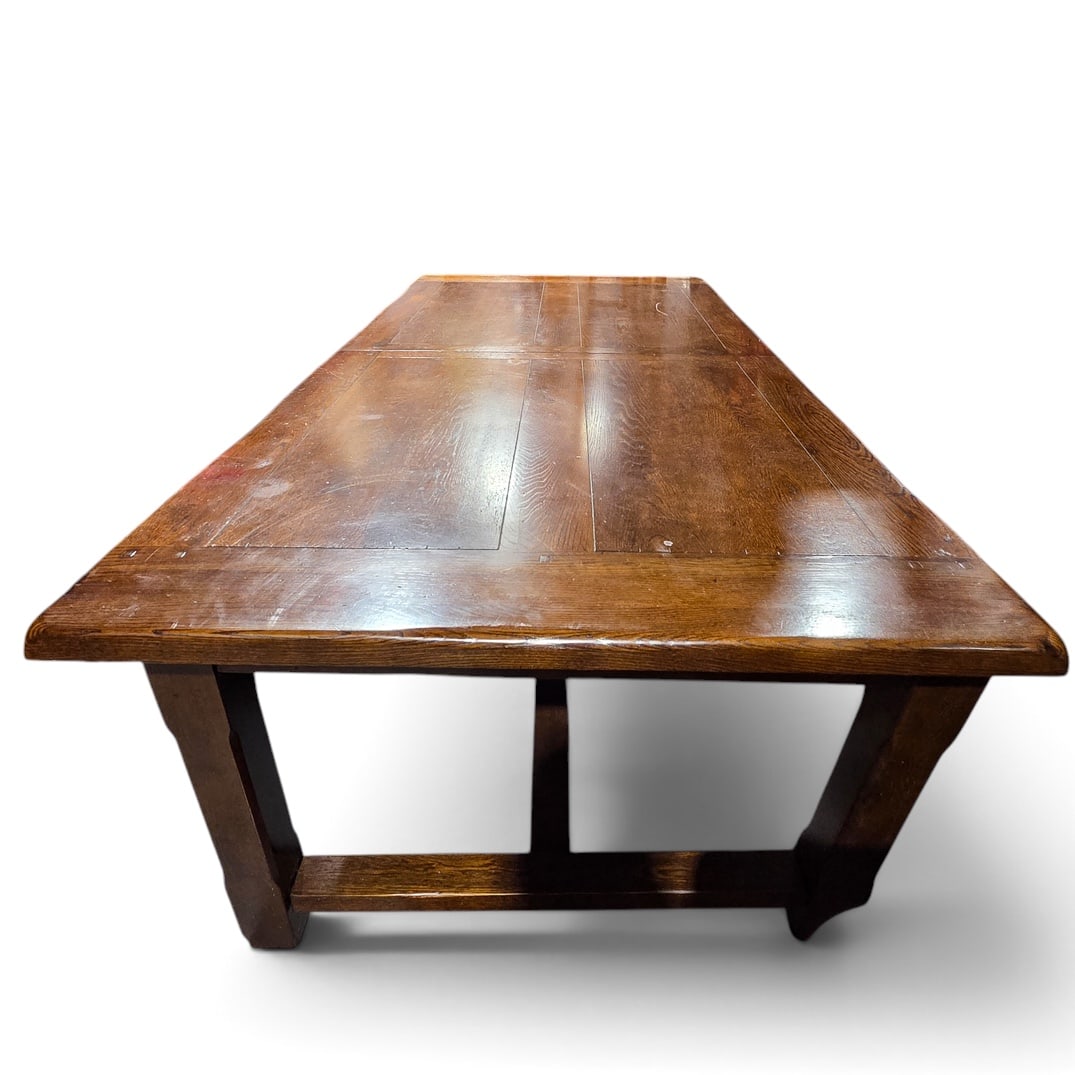 Pottery Barn Rustic Barn Wood Extendable Dining Table - 4