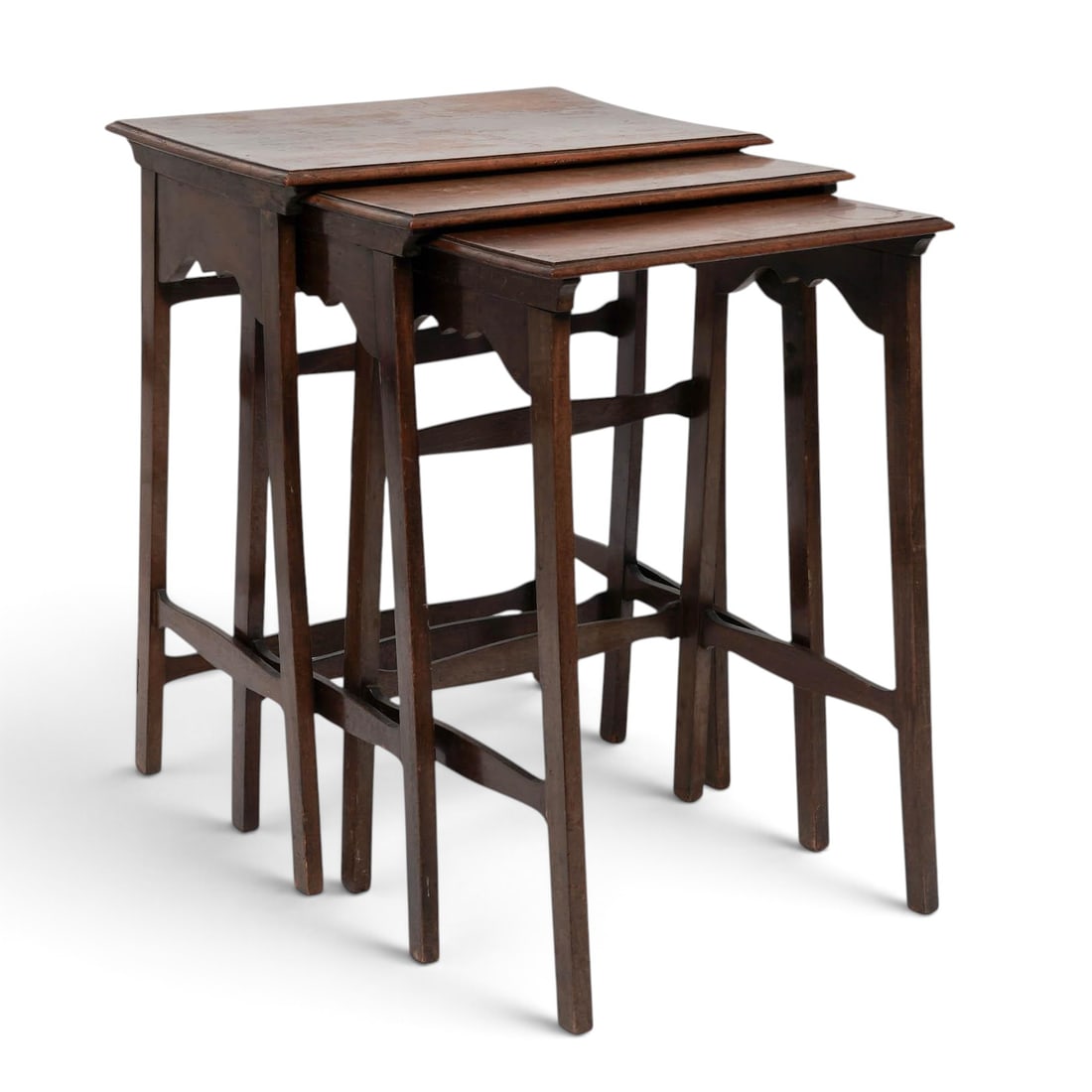 Vintage Wooden Nesting Tables (1 of 16)