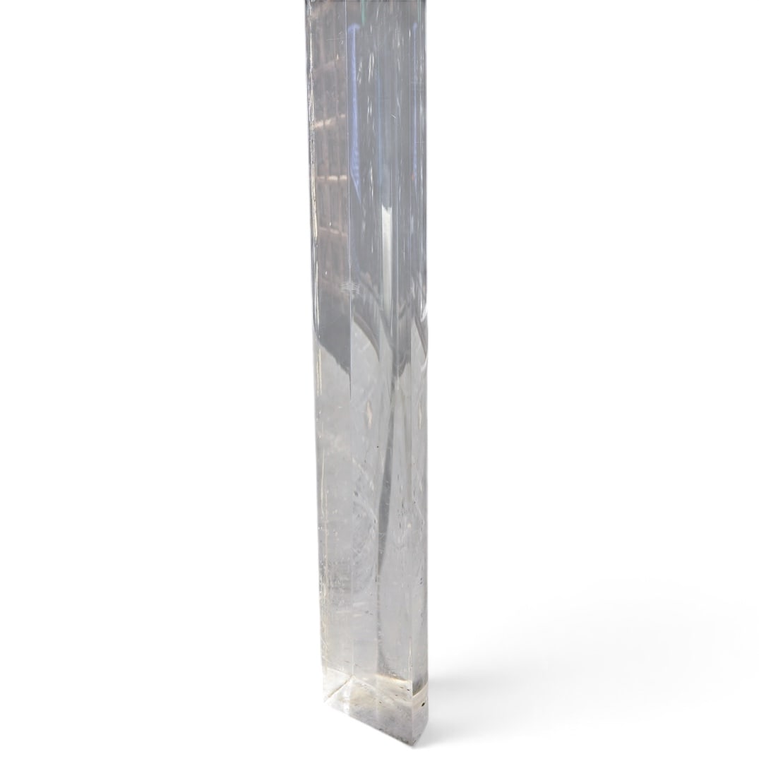 Mid Cent. Glass & Lucite Dining Table - 3