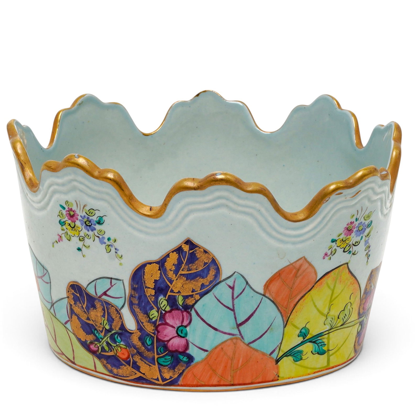Mottahedeh's Tobacco Leaf Cachepot (1 of 6)