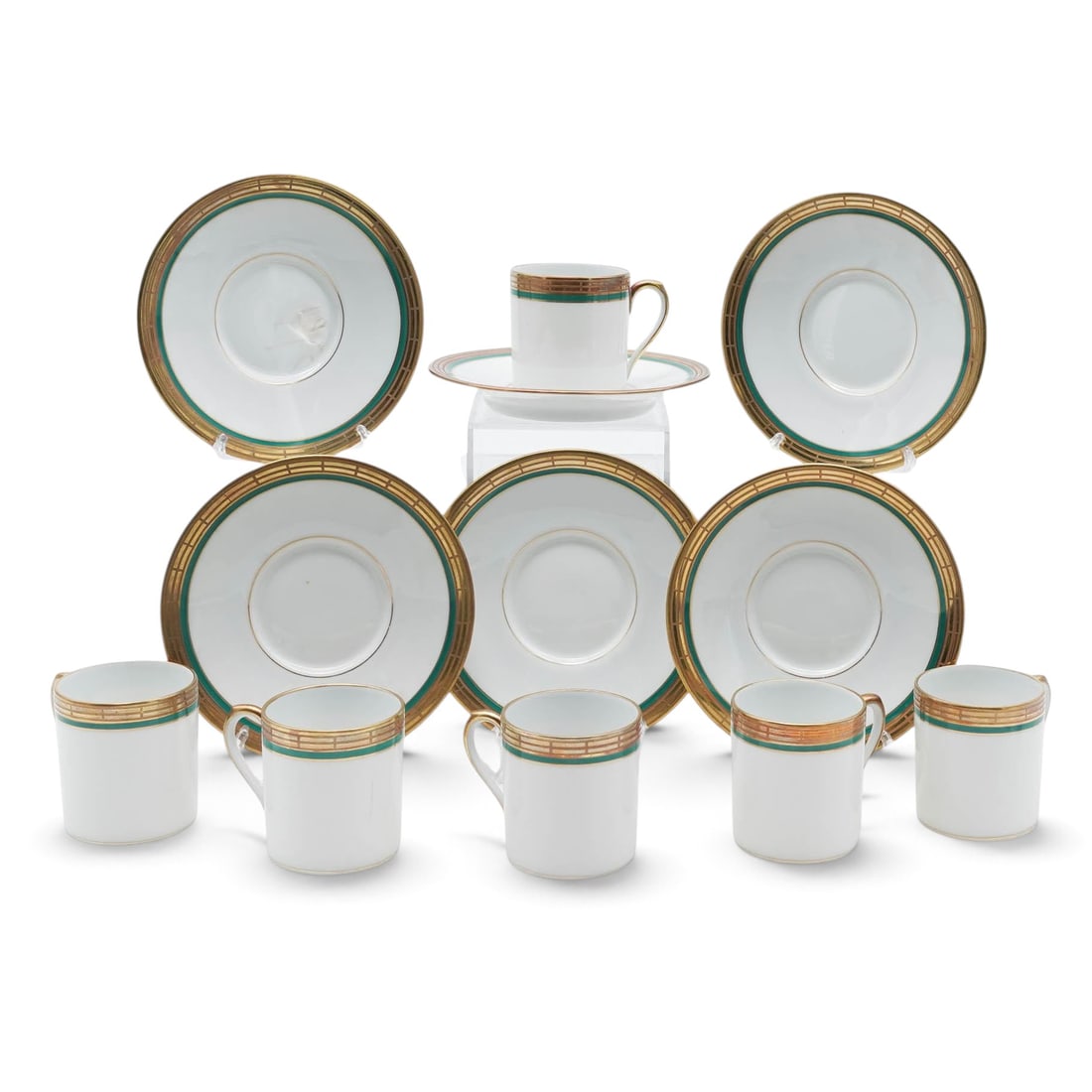 (14 pc) Candida Tupini Napoli Porcelain Demitasse Service (1 of 10)