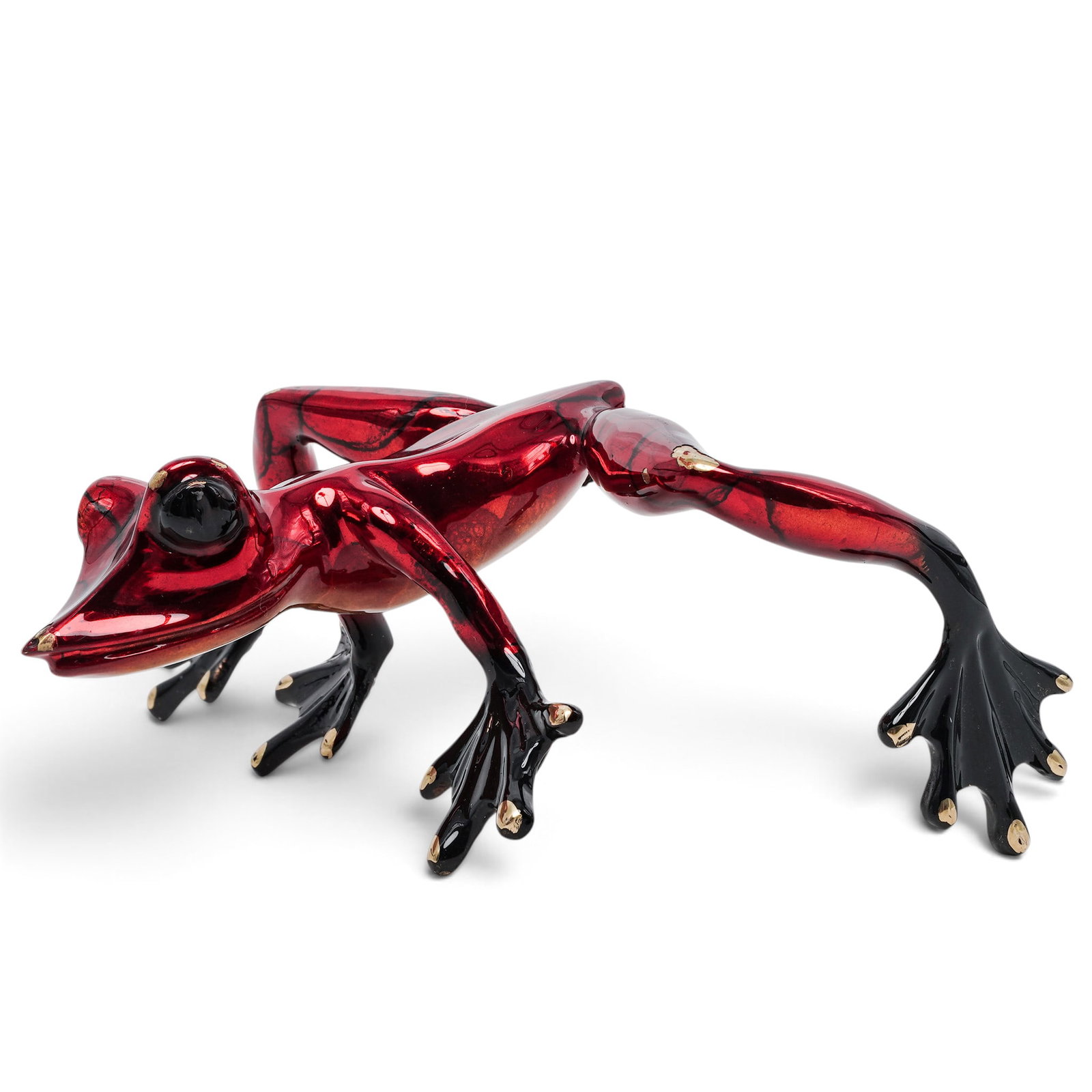 Barry Stein (American, b.1954) Limited-Edition Bronze Frog Sculpture (1 of 6)
