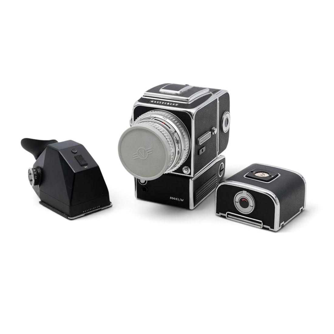 (3pc) Vintage Hasselblad 500C/M Medium Camera & Zeiss Lens (1 of 15)