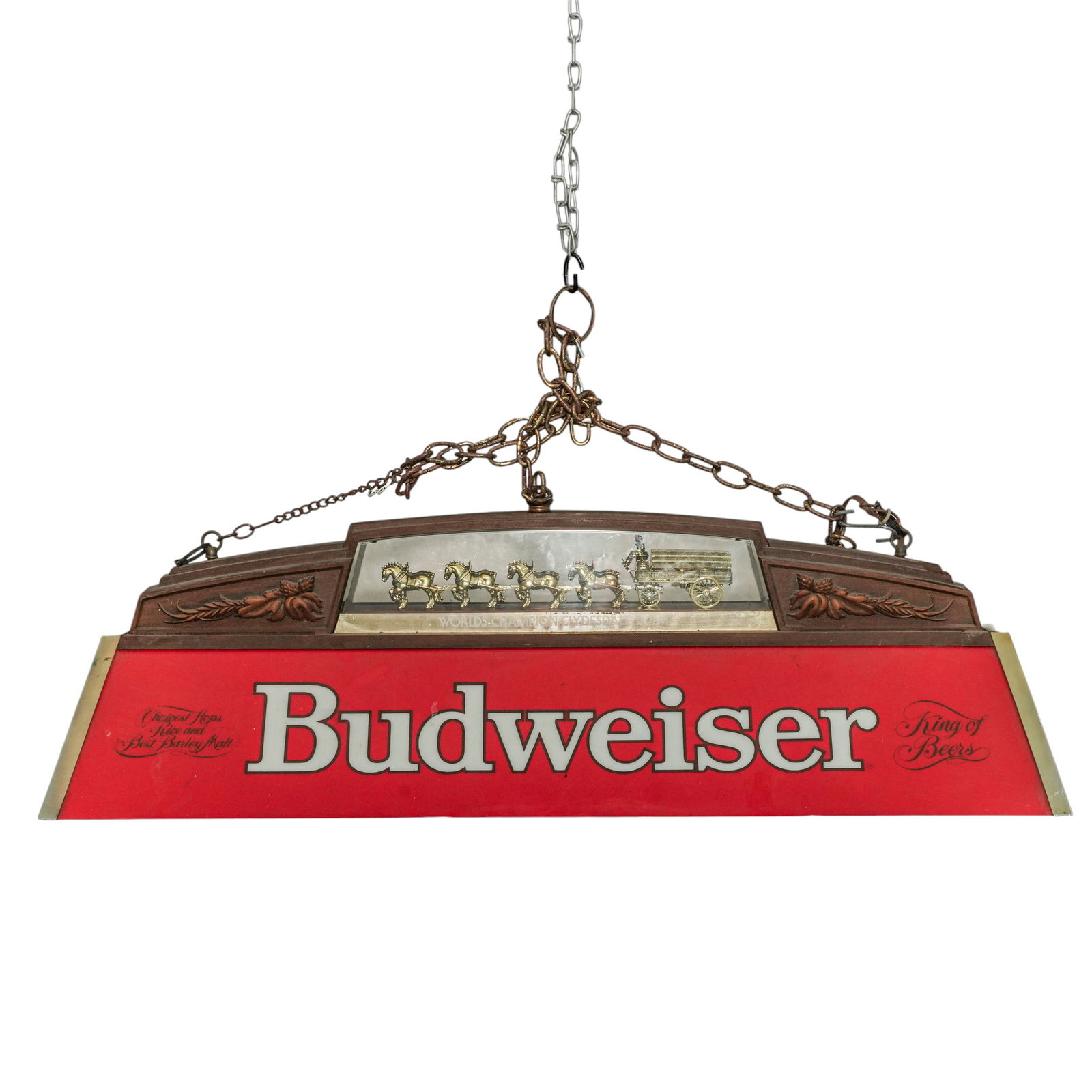 Vintage Budweiser Clydesdale Billiard Light (1 of 6)