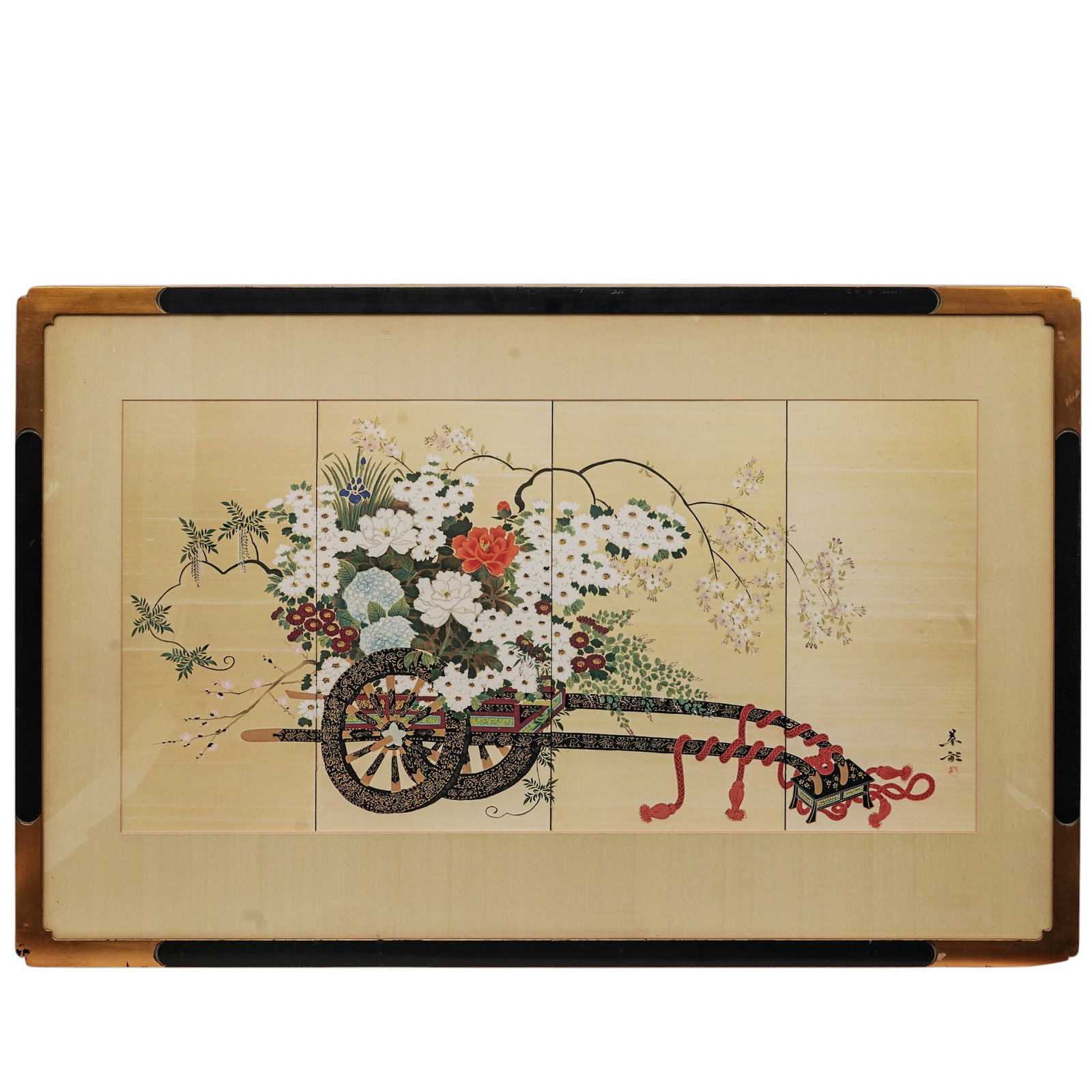 After So Ryu The Flower Cart Offset Print (1 of 4)