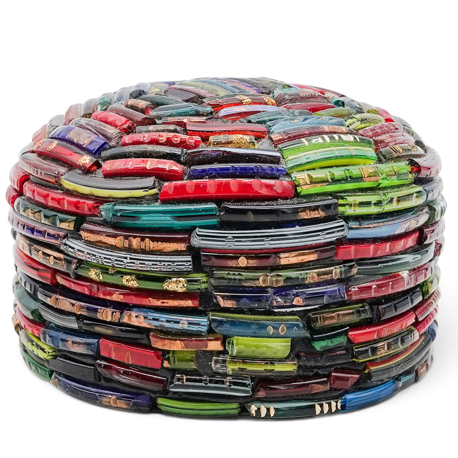 Murano Beaded Glass Box (1 of 6)