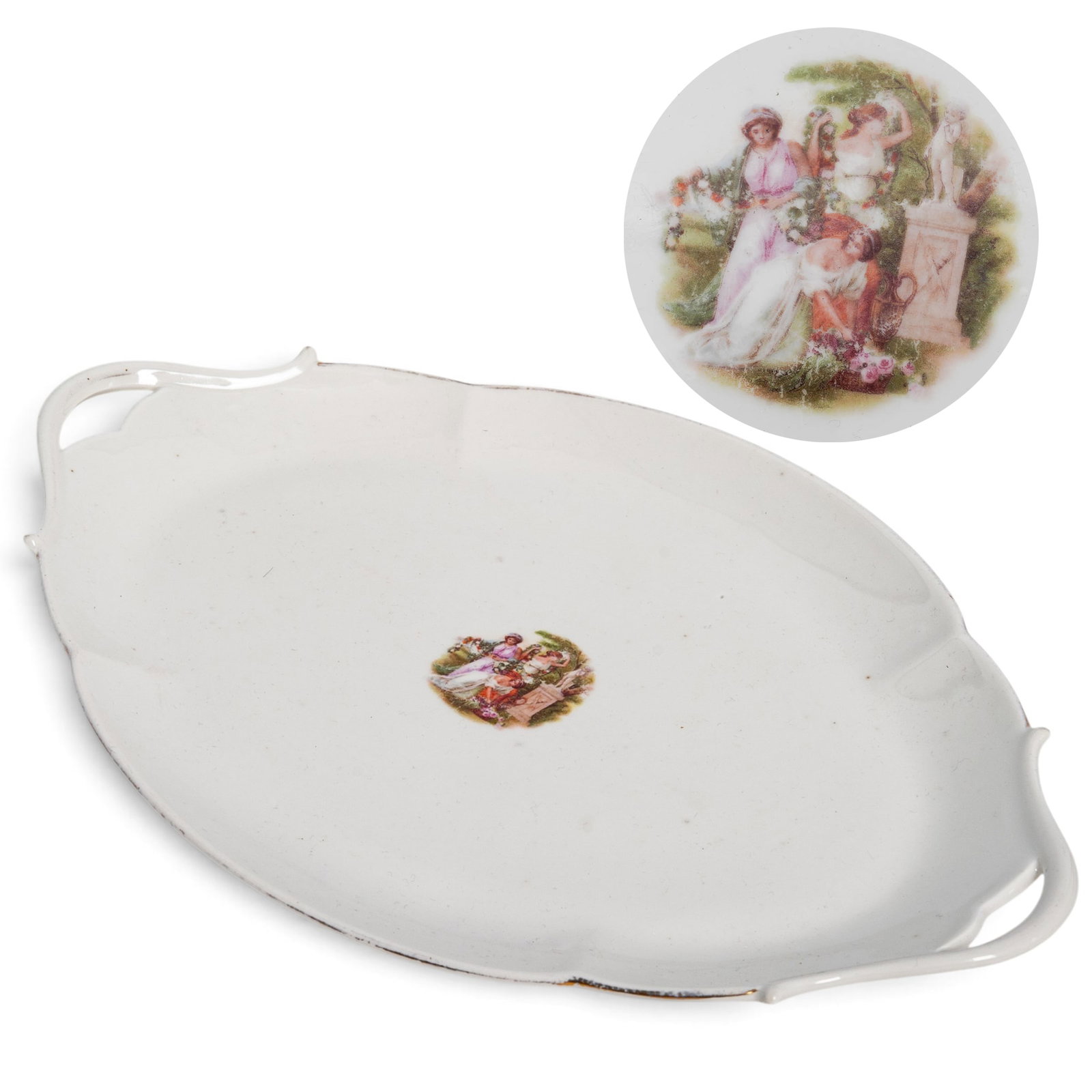 Antique Richard Ginori Porcelain Serving Dish (1 of 10)
