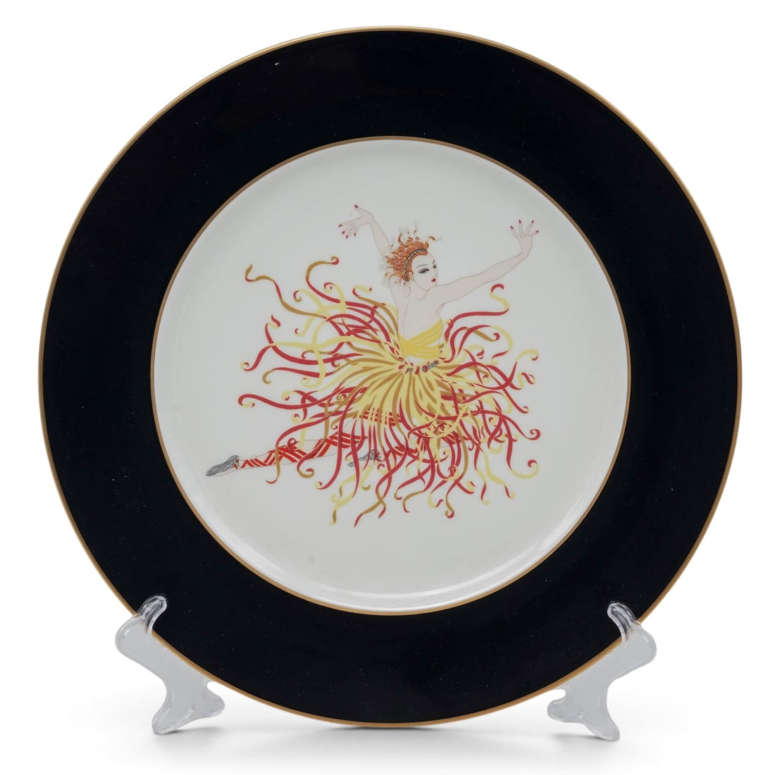 Erte x Mikasa ‘Applause’ Bone China Plate (1 of 4)