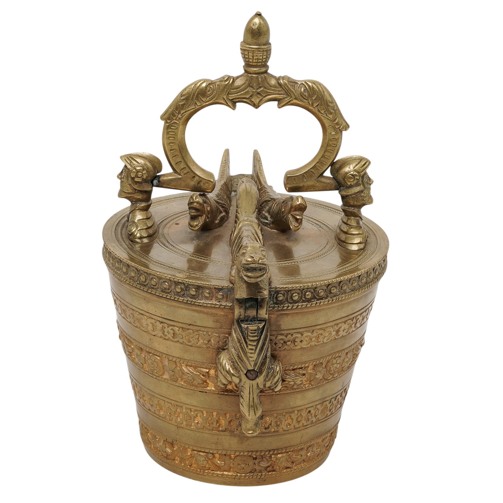 J. Perrin Foundry Paris Nuremberg Nesting Weight Bronze Casing (1 of 8)