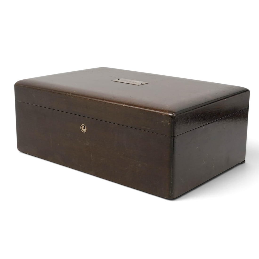 Vintage Lined Wood Box (1 of 10)